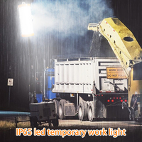 2025 Construction 800W Étanche IP65 Rechargeable Portable Travail Lumière Haute Puissance Site Utiliser Éclairage D'usine