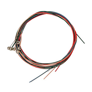 1 Bộ 6Pcs Cầu Vồng Đàn Guitar Đầy Màu Sắc Dây E-A Cho Acoustic Đàn Guitar Dân Gian Đàn Guitar Cổ Điển Đa Màu Sắc - Product Image 6