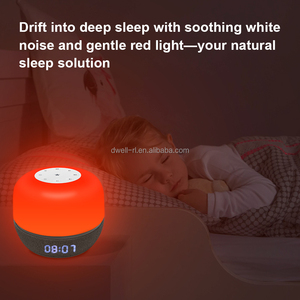 Máquina de sonido de ruido blanco inteligente Pantalla de tiempo Alarma de Amanecer Lectura nocturna con sonido natural - Product Image 3
