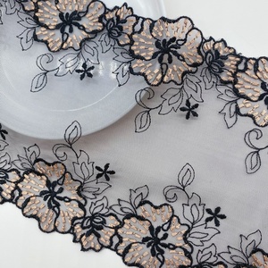 Multicolor Flower <strong>Net</strong> Trimming Polyester <strong>Lace</strong> Trim Wholesale Organza Embroidery Rose <strong>Lace</strong> Trim Clothing Sewing <strong>Lace</strong> Accessories - Product Image 3