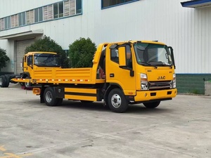 Promotion : Camion <span class=keywords><strong>de</strong></span> remorquage à plateau plat JAC 4x2, Camion <span class=keywords><strong>de</strong></span> remorquage à plateau inclinable hydraulique pour le sauvetage routier urbain et le transport <span class=keywords><strong>de</strong></span> mini-excavatrices - Product Image 2