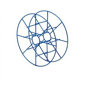 Industrial Grade BS300 Galvanized Mild Steel Wire Spool <b>Holder</b> Ideal for <b>Welding</b> and Electrical Cable Storage and Handling - Product Image 1