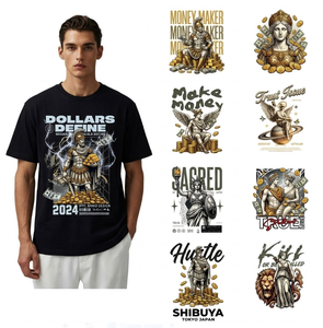 ฟิล์มทรานเฟอร์แบบกำหนดเองที่กำลังเป็นที่นิยมสำหรับเสื้อยืดสตรีทแวร์ ความยืดหยุ่นสูง 75u PET พิมพ์สกรีนสัมผัสนุ่ม ซักได้ - Product Image 3