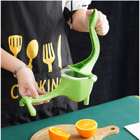 Handmatige citruspers, heavy-duty handpers, PC-plastic, multifunctioneel, afneembare limoenpers