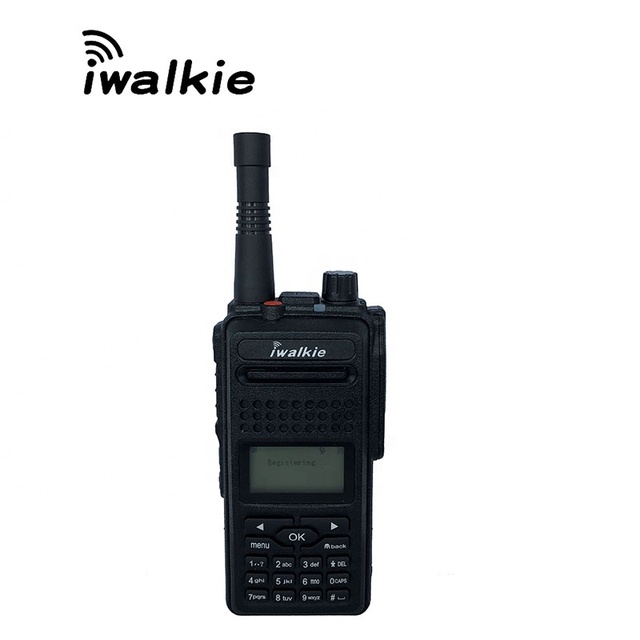 Iwlakie 4G LTE Handheld Mobile Walkie Talkie Long Distance for Radio with Sim Card Support POCSAG Audio System