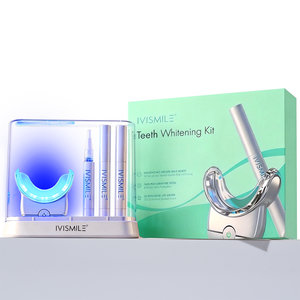 ผู้ผลิตชุดฟอกสีฟันเชิงพาณิชย์แบบขายส่ง OEM รับทำโลโก้ ไฟไร้สาย ปากกาเจล 3 แท่ง กล่องบรรจุภัณฑ์สำหรับทันตกรรมแบบฉลากส่วนตัว - Product Image 1