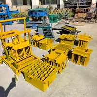 Meilleure vente 2-45 machine de fabrication de briques mobile machine de formage de blocs simple et efficace