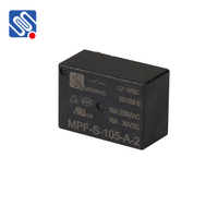 Relais électromagnétique miniature haute puissance scellé MPF-S-105-A-2 5V 16A 12 Volts certifié TUV/CQC/RoHS avec contacts en alliage d'argent