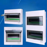 Boîtier de distribution CHINT PZ30G 36 voies à montage encastré, 3 phases, blanc, 100A, IP20, en plastique et métal