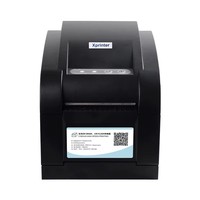 Imprimante d'étiquettes thermiques 3-en-1 XP-350BM avec interface 80 mm pour reçus 2-en-1, idéale pour supermarchés et pharmacies