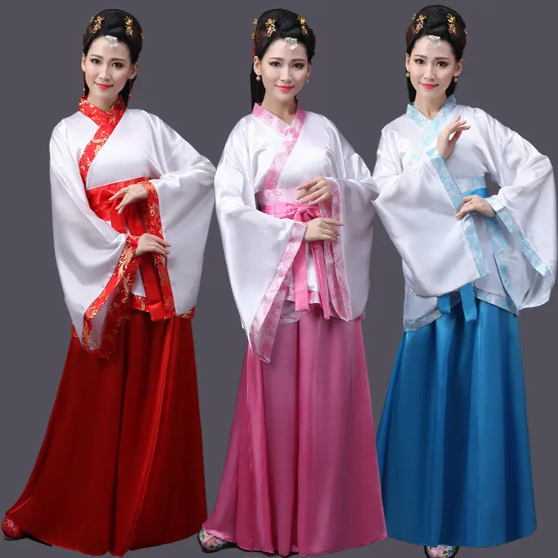 Fantasia chinesa kimono feminino, conjunto de robe chinês de china, tradicional, étnica, antiguidade, traje de dança, cosplay, hanfu