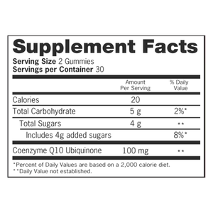 हलाल चीनी मुक्त यूबिक्विनोल कोएंजाइम क्यू 10 gummies ओम - Product Image 2