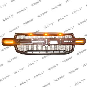 กระจังหน้าสไตล์ RAPTOR แบบ LED สำหรับ FORD <span class=keywords><strong>EVEREST</strong></span> AMBIENTE TREND <span class=keywords><strong>SPORT</strong></span> PLATINUM ปี 2023 2024 อะไหล่ทดแทนพร้อมไฟเลี้ยว - Product Image 2