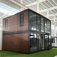 Hochwertiges 20-Fuß-Containerhaus, wasserdicht, Sandwichpaneel, vorgefertigt, erweiterbar