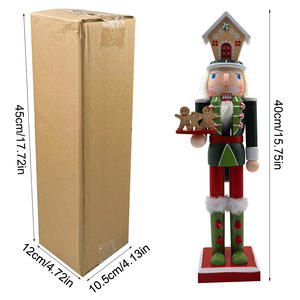 Nouveau <span class=keywords><strong>casse</strong></span>-<span class=keywords><strong>noisette</strong></span> cadeau de noël en bois bonbons pain d'épice homme bureau noël décoratif - Product Image 6