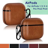 Convient pour les écouteurs Bluetooth Airpods23pro, housse de protection pour écouteurs intra-auriculaires, autocollant latéral pour écouteurs Apple Pro2, housse en cuir