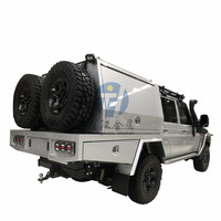 Camion 4WD personnalisé camping aluminium double cabine supplémentaire UTE et plateau de camionnette