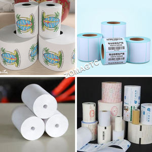 Taglierina automatica per riavvolgimento del rotolo di carta del registratore di cassa termico ad alta velocità macchina per tagliare rotoli di carta termica - Product Image 6