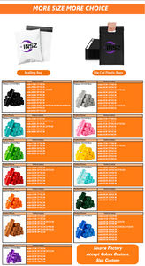 Sacchetti di imballaggio per spedizione postale in plastica personalizzati borsa per corriere Design di aggiornamento borse di spedizione con manico in Polymailer per vestiti - Product Image 5