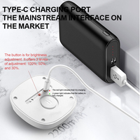 Lampe murale LED à détection de mouvement 3000K blanc chaud doux rechargeable par USB installation adhésive pour chambre, cuisine, escaliers, couloir