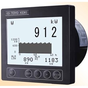 เครื่องวัดพลังงานไฟฟ้า Toyo Keiki รุ่น CF-5COM-5/26 พร้อมจอ LCD แสดงผลการวัดพลังงานไฟฟ้าแบบแอคทีฟ - Product Image 1