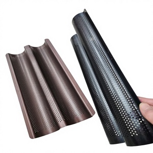 ถาดอบขนมปัง 2 ชั้น และ 3 ชั้น ทำจากเหล็กกล้าคาร์บอน เคลือบ PTFE ใช้ซ้ำได้ ปลอดภัยสำหรับเครื่องล้างจาน - Product Image 1