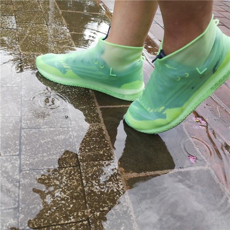 Silicone Shoe Covers 100% Waterproof Non-Slip Rubber Boots