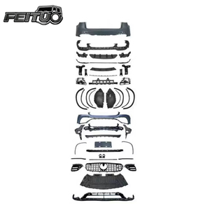 Kit carrosserie de haute qualité, pièces de tuning automobile modifiées avec pare-chocs et calandre pour GLC X253/C253 2020-2024, mise à niveau vers AMG63 - Product Image 1
