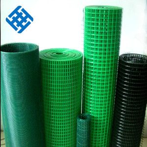 Nhà Máy Cung Cấp Giá Trọng Lượng Màu Xanh Lá Cây PE PVC Tráng 4Mm 5Mm <span class=keywords><strong>6Mm</strong></span> Độ Dày Dây Hàn Lưới - Product Image 4