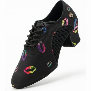 Semelles personnalisables talon 3.5/5cm chaussures de danse latine pour femmes chaussures de danse de salon Tango <span class=keywords><strong>Salsa</strong></span> fille chaussures de danse moderne - Product Image 5