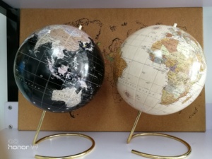 Globe décoratif Antique, Base en métal, 10 pièces - Product Image 5
