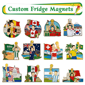 Magneti Personalizzati in Metallo per Frigorifero a Tema Calcio, Adesivi Decorativi per Frigo con Celebrità del Calcio, Regalo per Tifosi Sportivi, 21 Anni <span class=keywords><strong>di</strong></span> Esperienza <span class=keywords><strong>di</strong></span> Fabbrica - Product Image 1