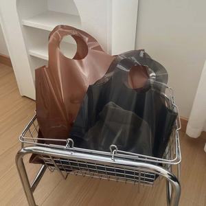 Bolsas de Plástico PE <span class=keywords><strong>Grandes</strong></span> y Resistentes con Asas y Logotipo Personalizado para Compras y Almacenamiento de Alta Demanda - Product Image 6