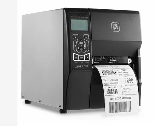 ZT230 Zebra Printer Thermal Transfer Industrial Printer 200 Dpi Print Width 4 in Serial USB Ethernet