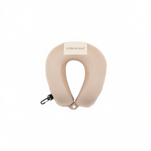 Cuscino da viaggio ILAN con supporto cervicale viscoelastico per aereo, auto, sonno confortevole, design portatile - Product Image 1