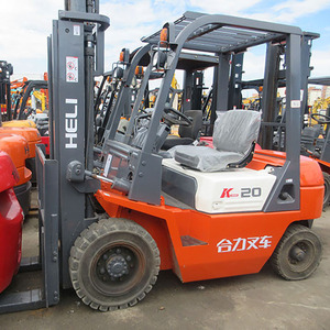 Used HELI Fd20 Forklifts 2-7 Ton Diesel with Japanese <b>Engine</b> Side Shifter Triplex Mast Rough Terrain - Product Image 2