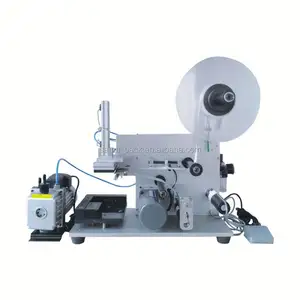 Low Price Good Quality Flat Surface Label Applicator Plastic Bag Labeling Machine