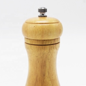 Wood Salt and Pepper Shakers Salt and Pepper Grinder Set With Adjustable Coarse <strong>Mills</strong> - Product Image 3