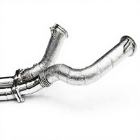 Nouveau design en acier inoxydable 304, tuyau d'échappement complet/Catback pour BMW F80 F81 M3 M4 sans soupapes, système d'échappement de haute qualité