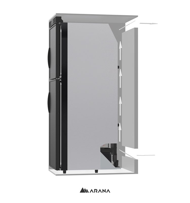 Caravan Accessories 12/24v 135L RV Fridge Caravan Fridge Products from