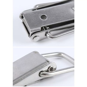 A11 스테인레스 스틸 토글 래치 스프링 상자에 헤비 듀티 오리 빌 걸쇠 버클 도구 상자 맞춤형 포장 철 아연 소재 - Product Image 3