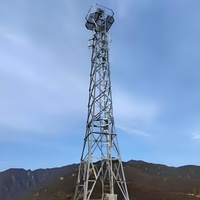 Tour de surveillance en treillis d'acier galvanisé Kehua, mât d'antenne, poste d'observation incendies forestiers, 6m-100m, sécurité