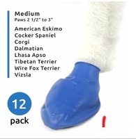 Chaussettes antidérapantes pour chien Bottes pour chien toutes saisons Chaussures imperméables en caoutchouc pour chien pour pavés chauds Sable Neige Boue Pluie