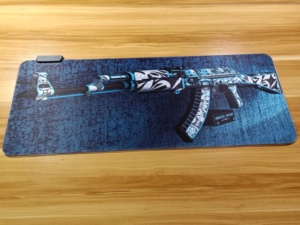 Thảm Trắng Trống Thăng Hoa Thiết Kế Tùy Chỉnh OEM Thảm Để Bàn Bằng Cao Su PVC Với Miếng Đệm Cổ Tay In Miếng Lót Chuột Máy Tính Xách Tay Eva Để Chơi Game - Product Image 6