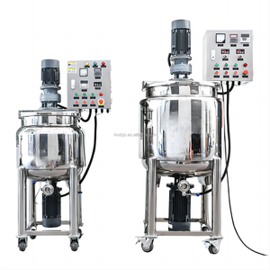DZJX 100L 200L homogénéisateur mélangeur mélange sous vide Machine 100litres 300kg taille <span class=keywords><strong>émulsifiant</strong></span> réservoir de qualité alimentaire <span class=keywords><strong>pour</strong></span> crème glacée - Product Image 6