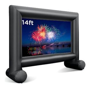 Écran de cinéma gonflable portatif de capacité de 10x7ft 500KG pour le château de projection d'air de fêtes en plein air pour la nuit de film - Product Image 5