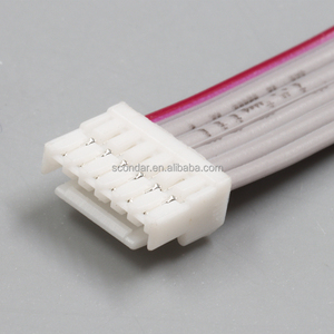 SCONDAR JST GH 1.25mm 4-pins 6-pins elektronische elektrische apparatuur voedings-signaalkabelassemblage OEM aangepaste draadboomfabrikant - Product Image 1