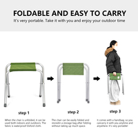Nouvelle chaise de plage pliable en aluminium portable, pour le camping en plein air, la pêche, le barbecue, le salon, les meubles d'extérieur