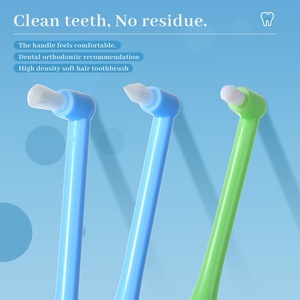 แปรงพิเศษแบบปลายปุย คละสี 48 ชิ้น/แพ็ค แปรงสีฟันปลายเล็กพิเศษสำหรับผู้ใหญ่ - Product Image 4