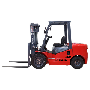 Harga Terbaik Pengiriman Cepat Forklift 3.5 Ton Side Shifter Ban Solid Tiang 3-Tingkat - Product Image 1